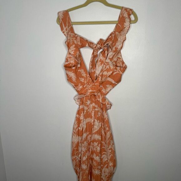 H&M peach jumpsuit size XL - Picture 5 of 7